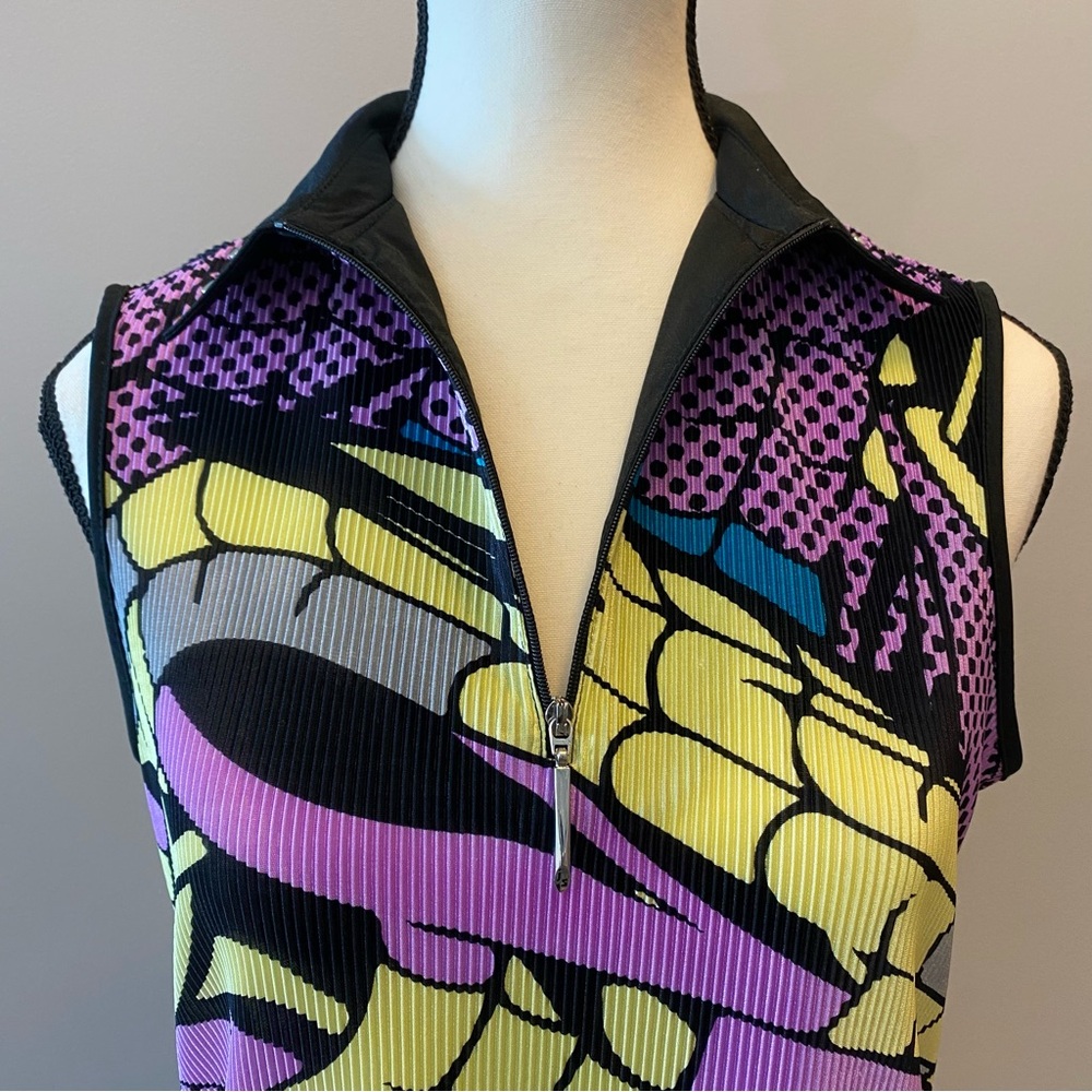 Jamie Sadock Graphic golf shirt EUC SMALL